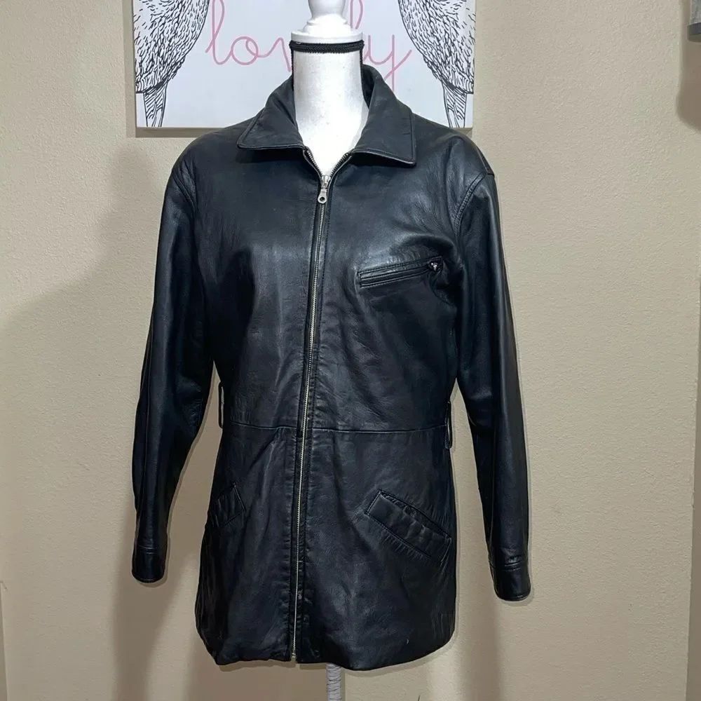 Wilson’s leather black jacket